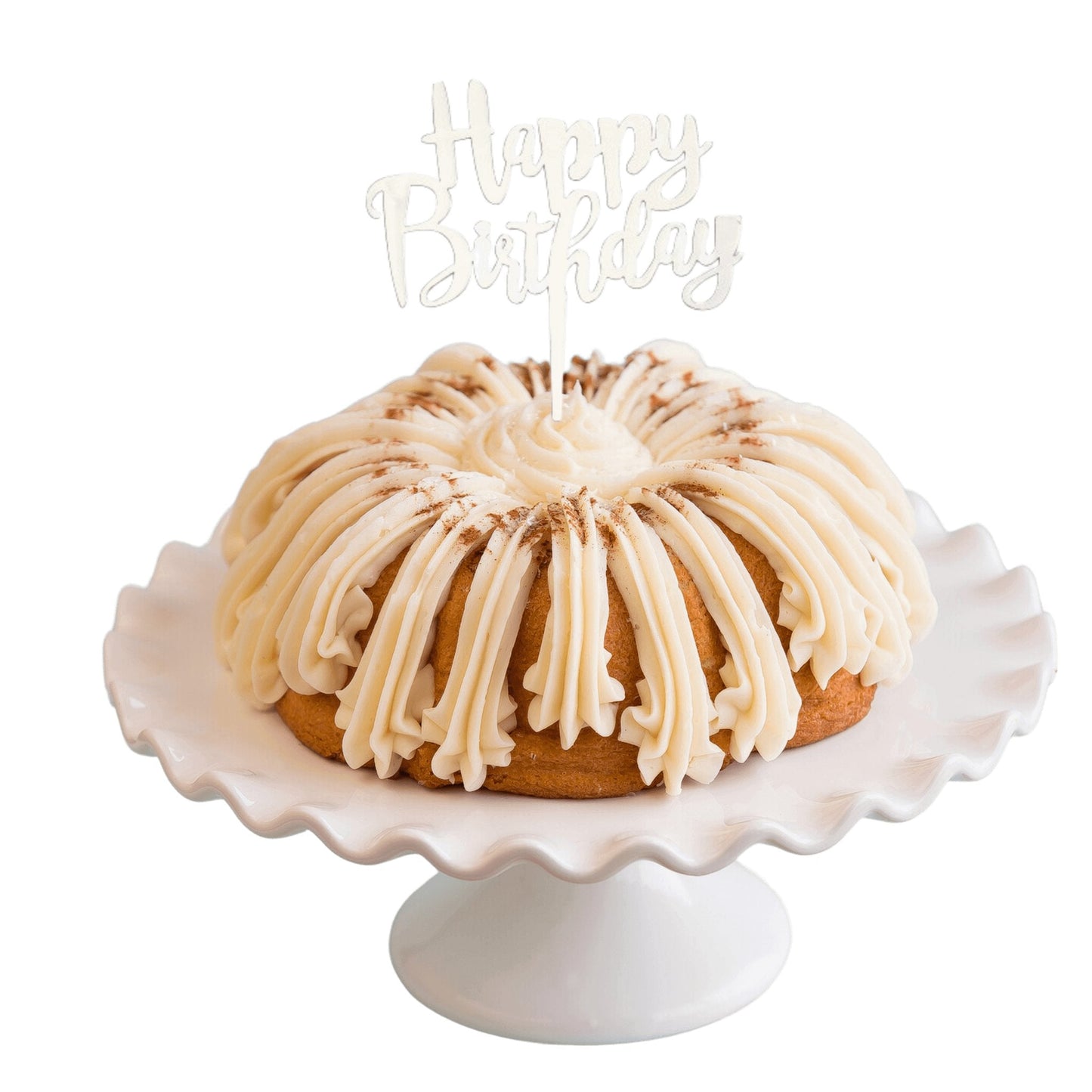 Big Bundt Cakes | "HAPPY BIRTHDAY" Candle Topper