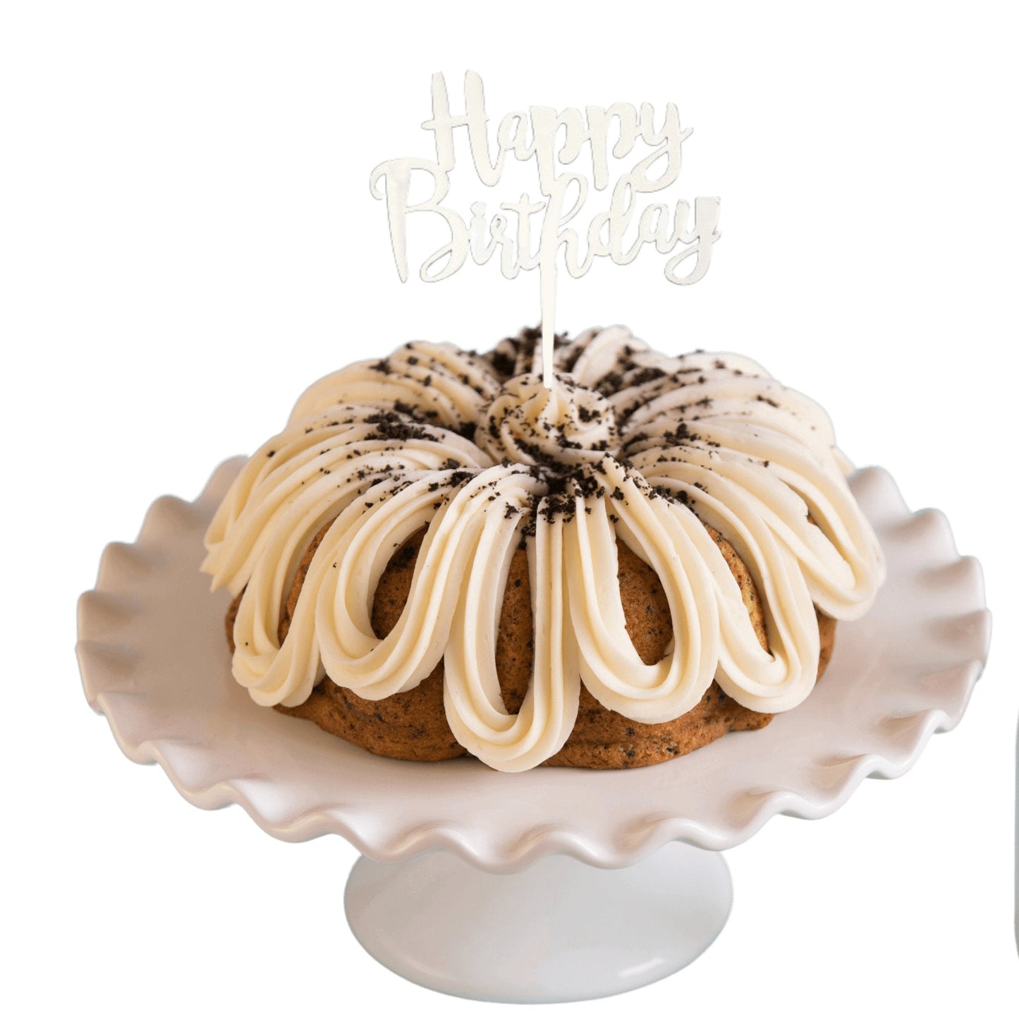 Big Bundt Cakes | "HAPPY BIRTHDAY" Candle Topper