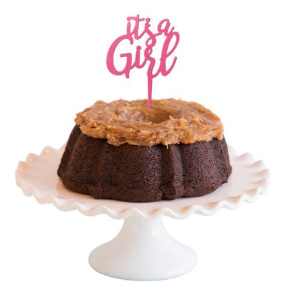 Big Bundt Cakes | "IT'S A GIRL" Bundt Cake