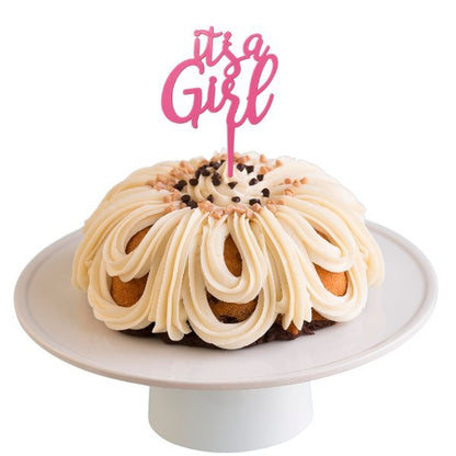 Big Bundt Cakes | "IT'S A GIRL" Bundt Cake