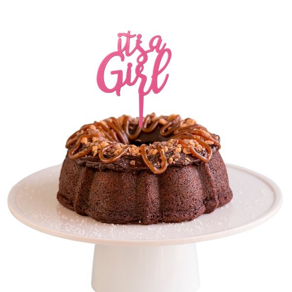 Big Bundt Cakes | "IT'S A GIRL" Bundt Cake