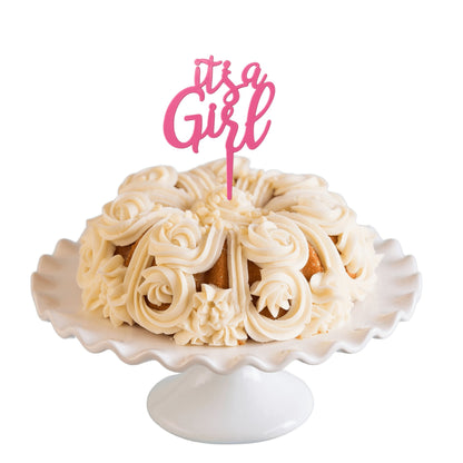 Big Bundt Cakes | "IT'S A GIRL" Bundt Cake