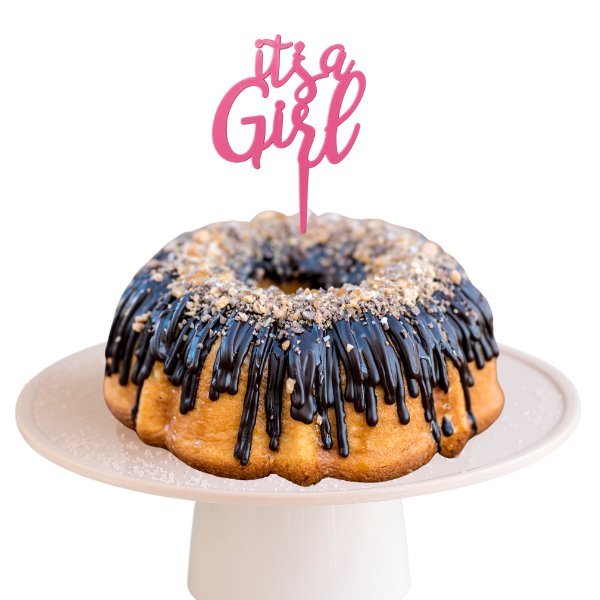 Big Bundt Cakes | "IT'S A GIRL" Bundt Cake