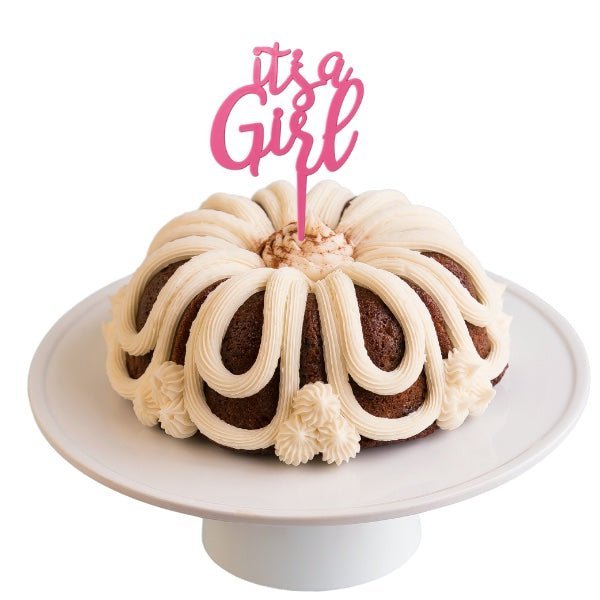 Big Bundt Cakes | "IT'S A GIRL" Bundt Cake