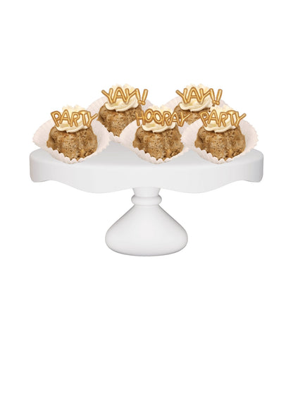 Bitties | Mini Gold Balloons Bitty Bundt Cakes