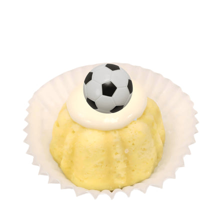 Bitties | Soccer Ball Themed Bitty Bundt Cakes