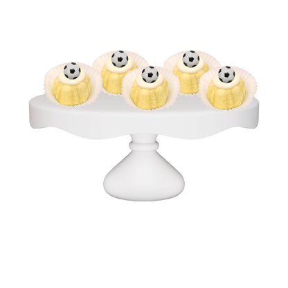 Bitties | Soccer Ball Themed Bitty Bundt Cakes