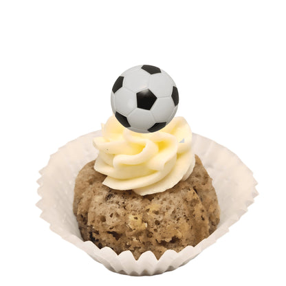 Bitties | Soccer Ball Themed Bitty Bundt Cakes