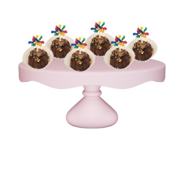 Bitty Bundts | 4 - Color Primary Ribbon Bundt Cakes