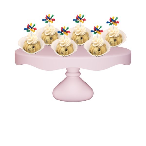 Bitty Bundts | 4 - Color Primary Ribbon Bundt Cakes