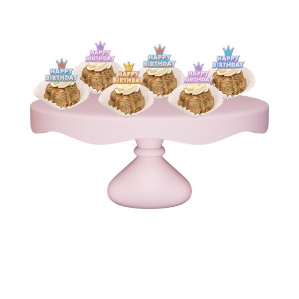 Bitty Bundts | Birthday Crown Bundt Cakes