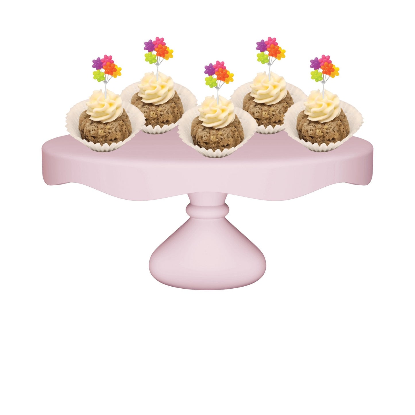 Bitty Bundts | Flower Balloon Cluster Bundts