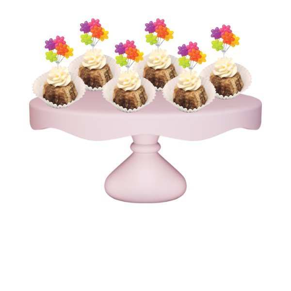 Bitty Bundts | Flower Balloon Cluster Bundts