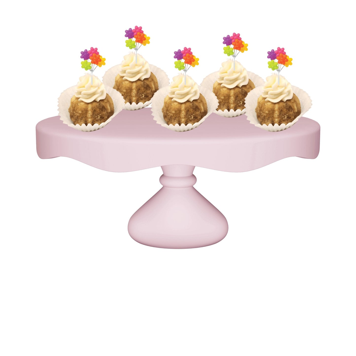 Bitty Bundts | Flower Balloon Cluster Bundts