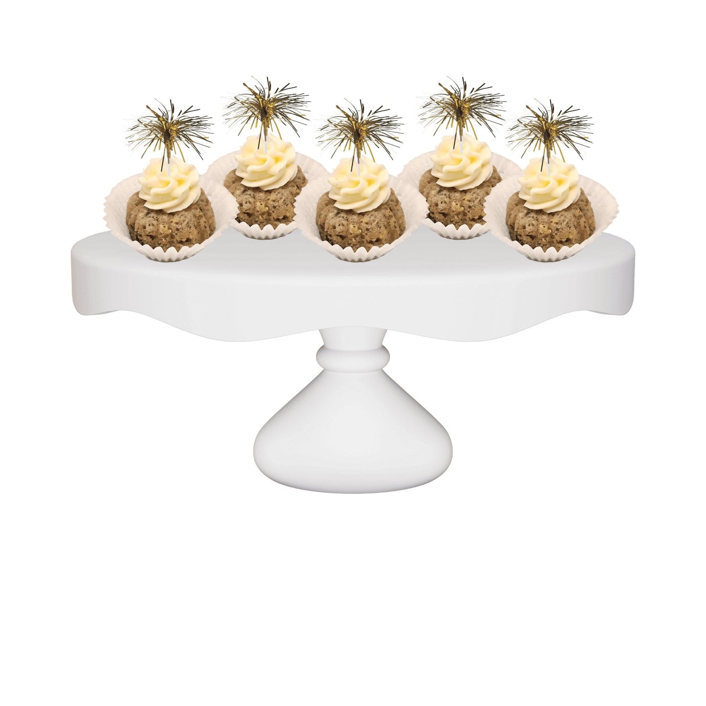 Bitty Bundts | Gold Sparkler Bundt Cakes