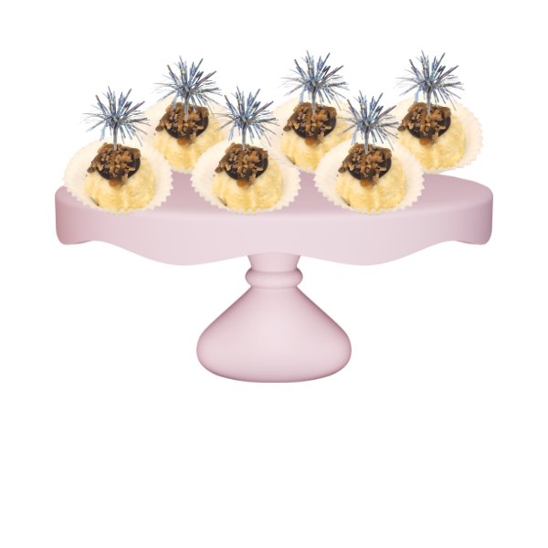 Blonde Salted Caramel | Silver Sparkler Bitty Bundts