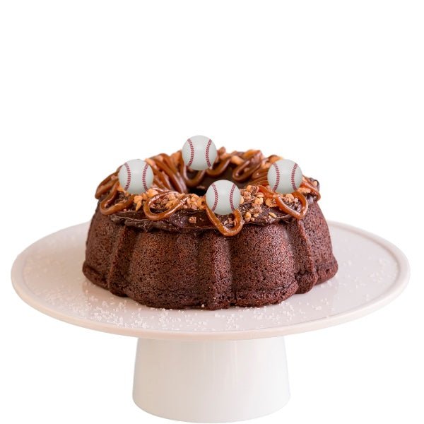 Brunette Salted Caramel | Baseball Bundt Cake