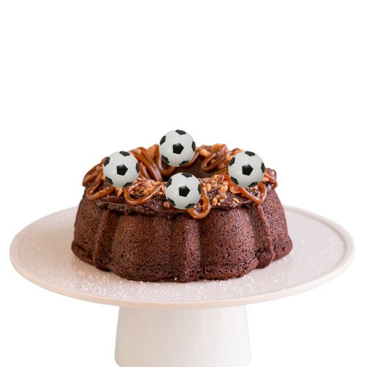 Brunette Salted Caramel | Soccer Bundt Cake