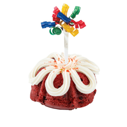 Bundtie | 4 - Color Primary Ribbon Bundt cakes