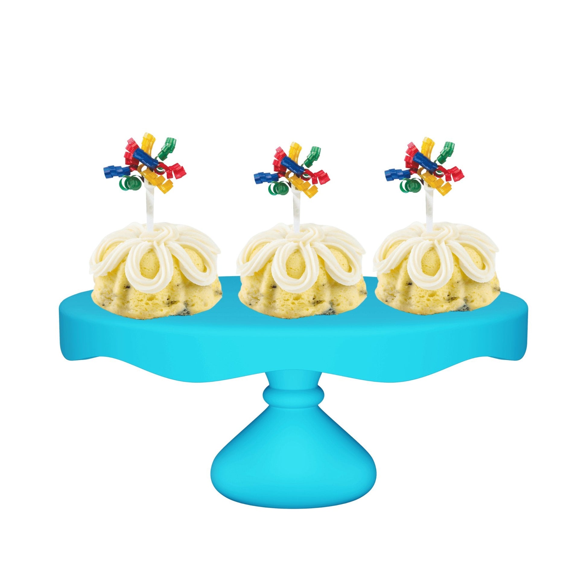 Bundtie | 4 - Color Primary Ribbon Bundt cakes