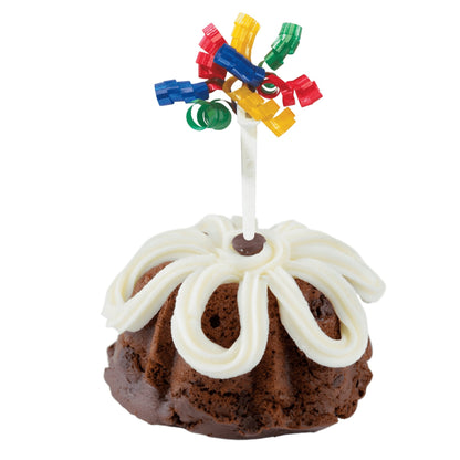 Bundtie | 4 - Color Primary Ribbon Bundt cakes