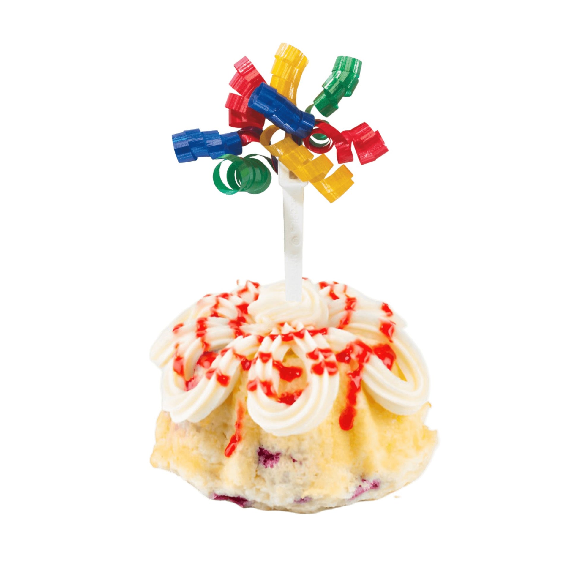 Bundtie | 4 - Color Primary Ribbon Bundt cakes