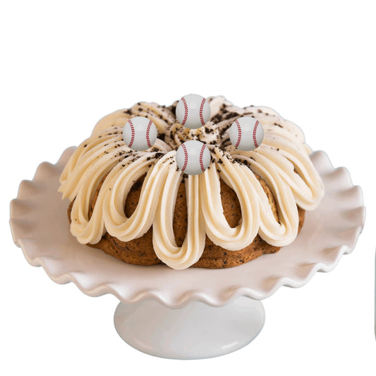 Cookies n' Cream | Baseball Bundt Cake