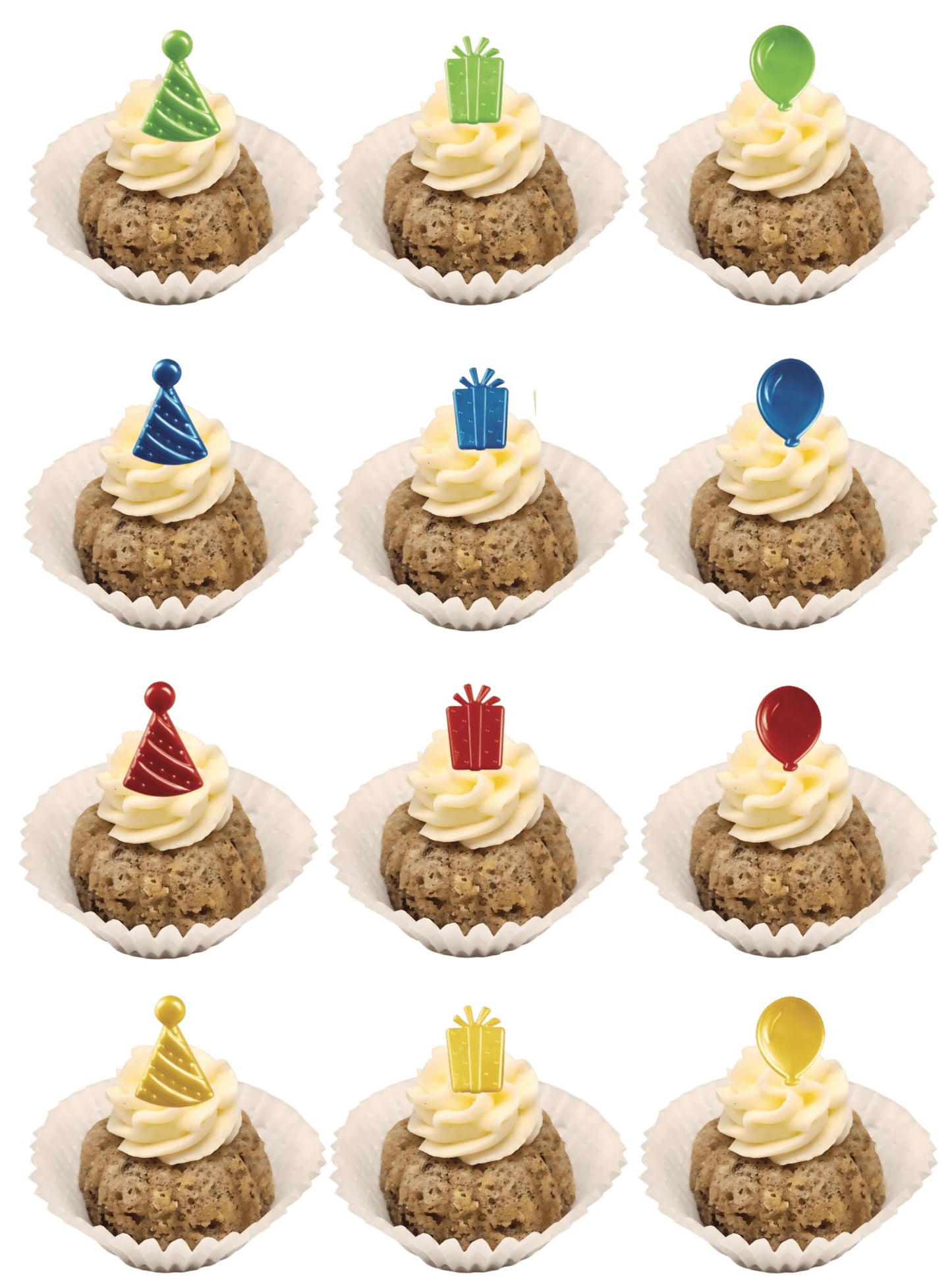 Cookies n' Cream | Birthday Icons Bundtcake Bitty Bundts