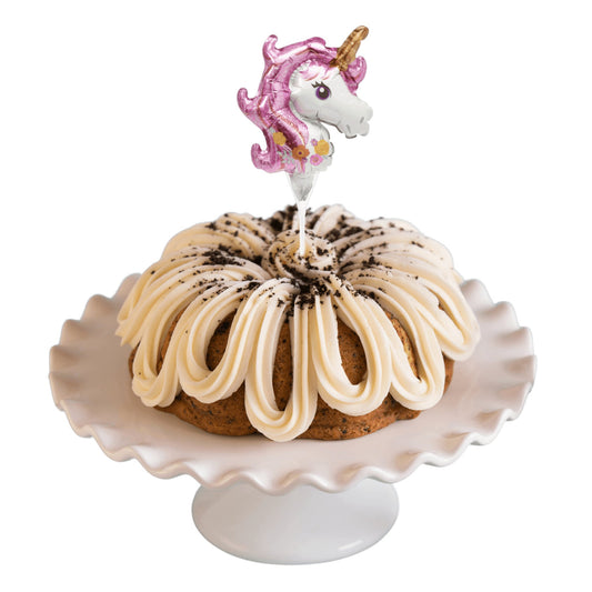 Cookies n' Cream | Inflatable Unicorn Anagram® Bundt Cake
