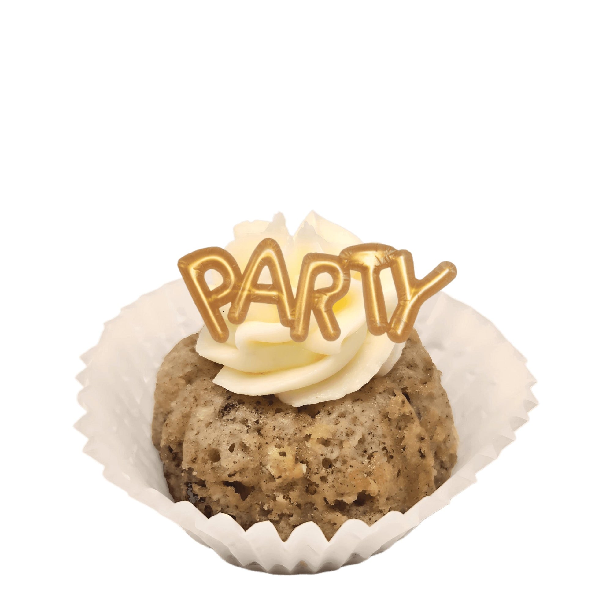 Cookies n' Cream | Mini Gold Balloons Bitty Bundts