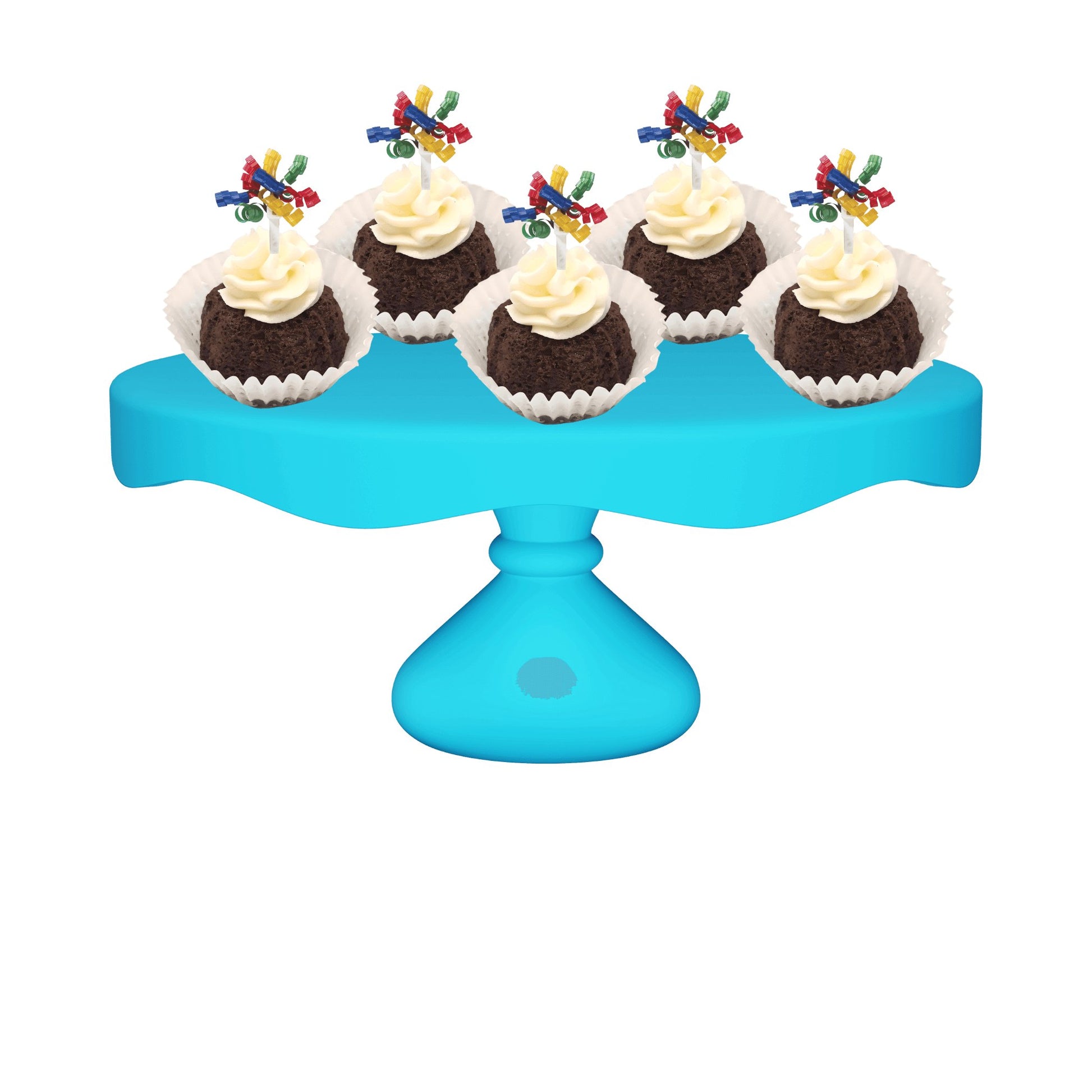 Double Chocolate | 4 - Color Primary Ribbon Bitty Bundts