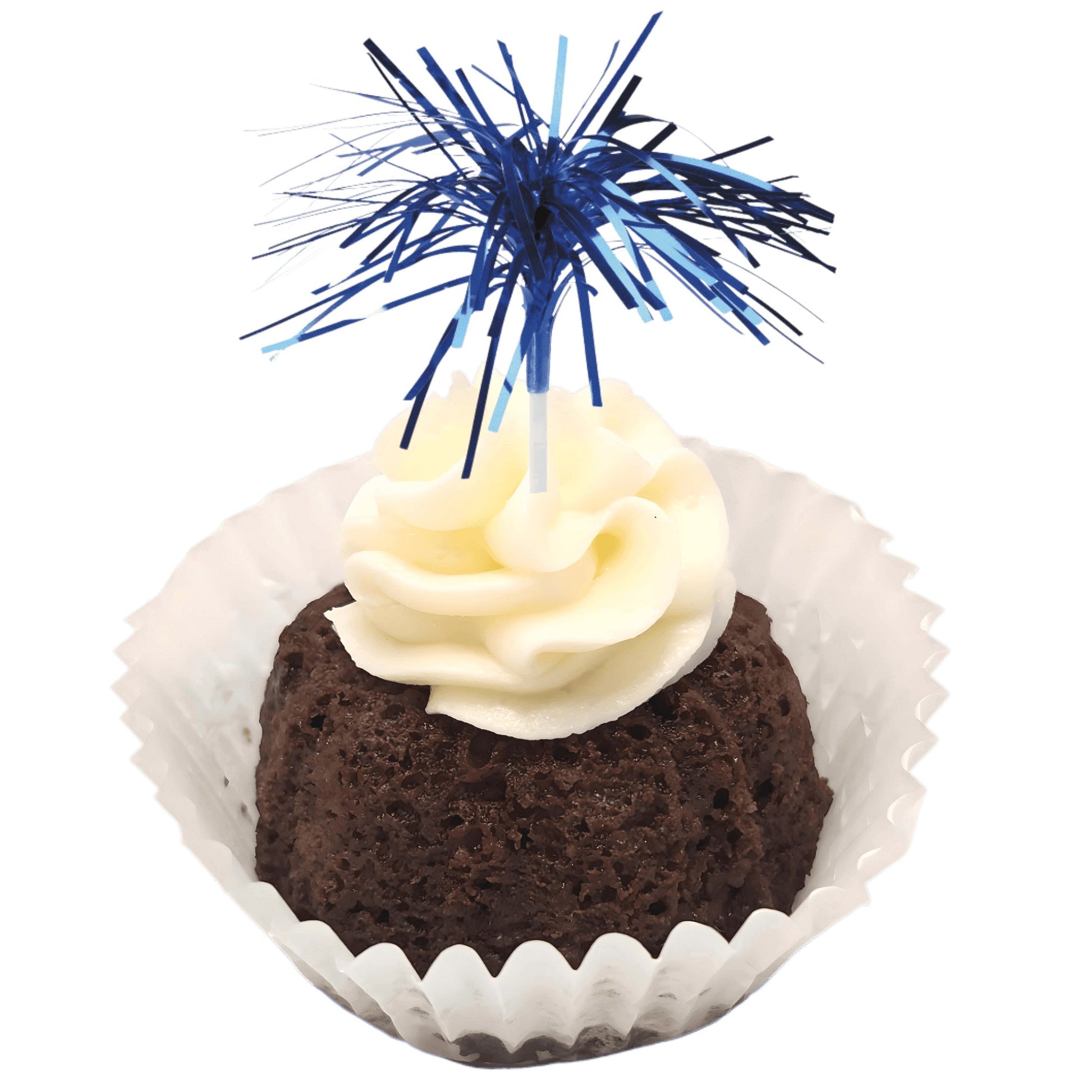 Double Chocolate | Blue Sparkler Bitty Bundts