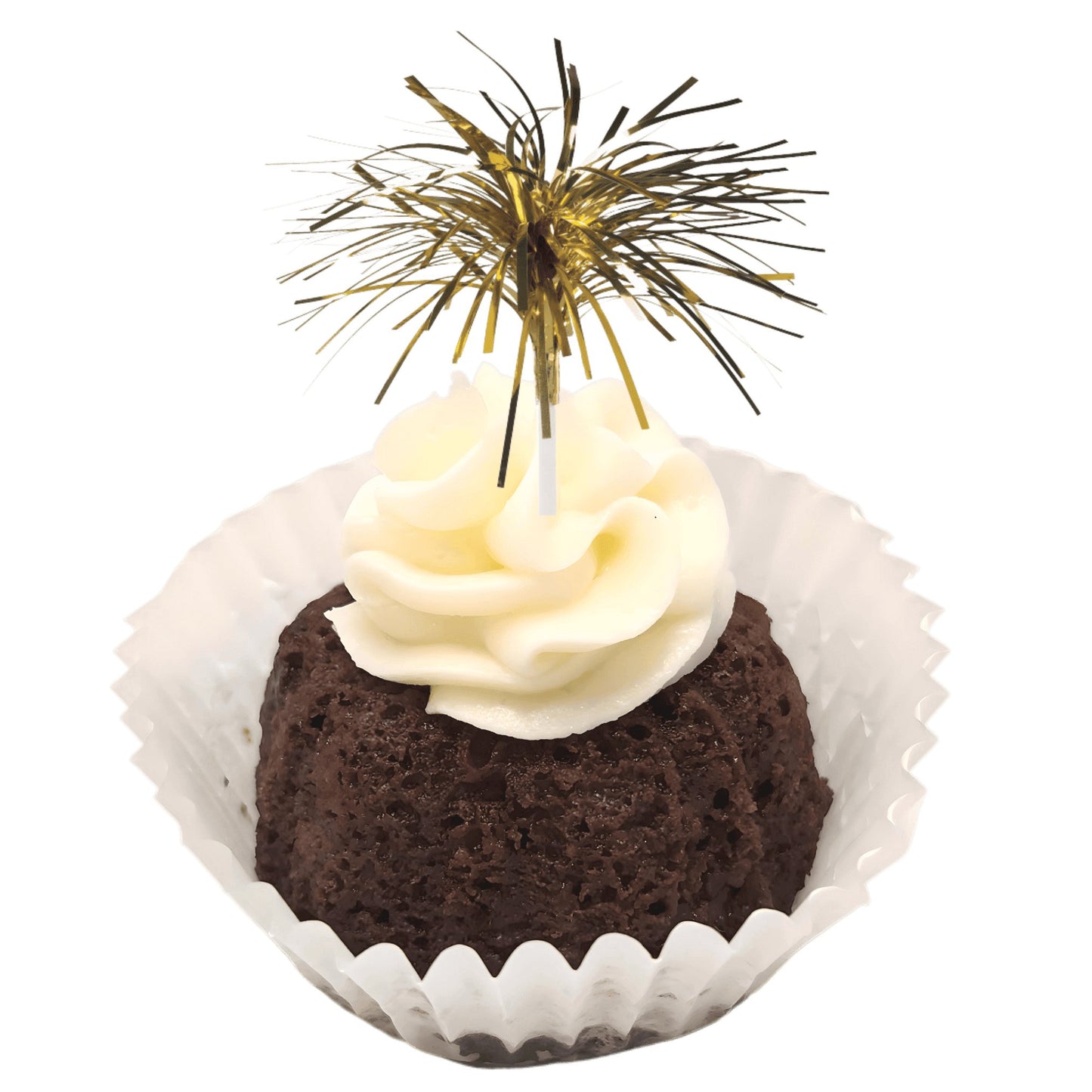 Double Chocolate Gold Sparkler Bitty Bundts