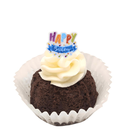 Double Chocolate Happy Birthday Bundtcake Rings Bitty Bundts