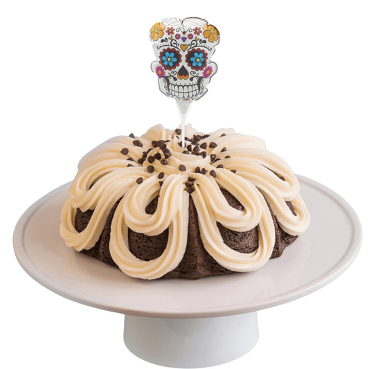 Double Chocolate Inflatable Día de los Muertos Anagram® Bundt