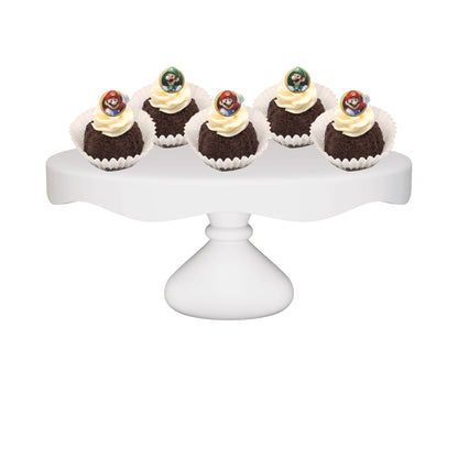 Double Chocolate Mario & Luigi Bitty Bundts