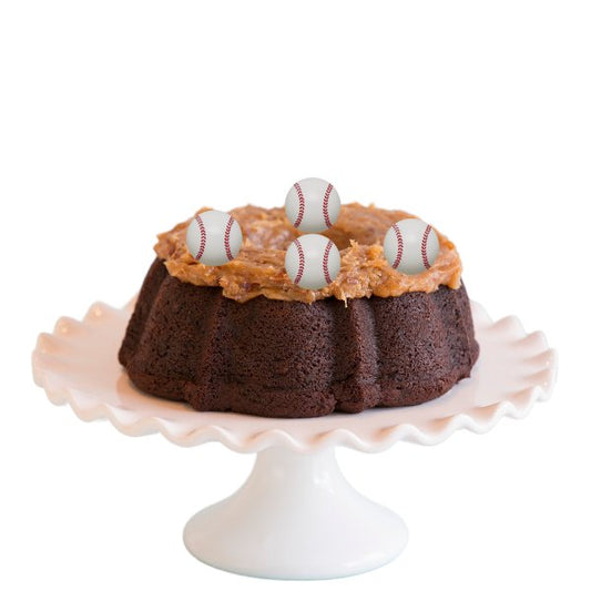 German Chocolate | Baseball Bundt Cake