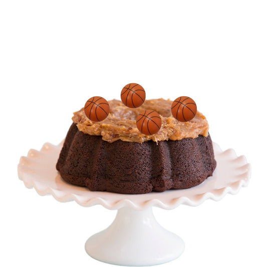 German Chocolate | Basketball Bundt Cake