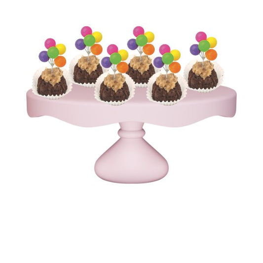 German Chocolate Neon Balloon Cluster Bitty Bundts