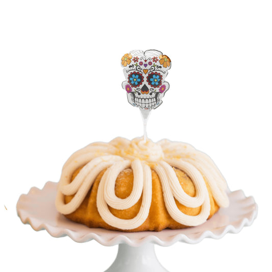 Lemon Blueberry Inflatable Día de los Muertos Anagram® Bundt