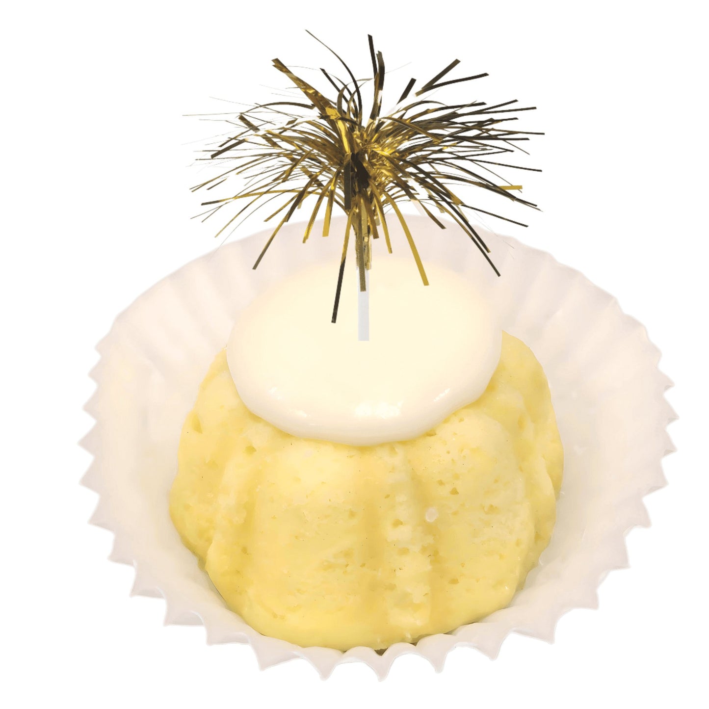 Lemon Squeeze Gold Sparkler Bitty Bundts