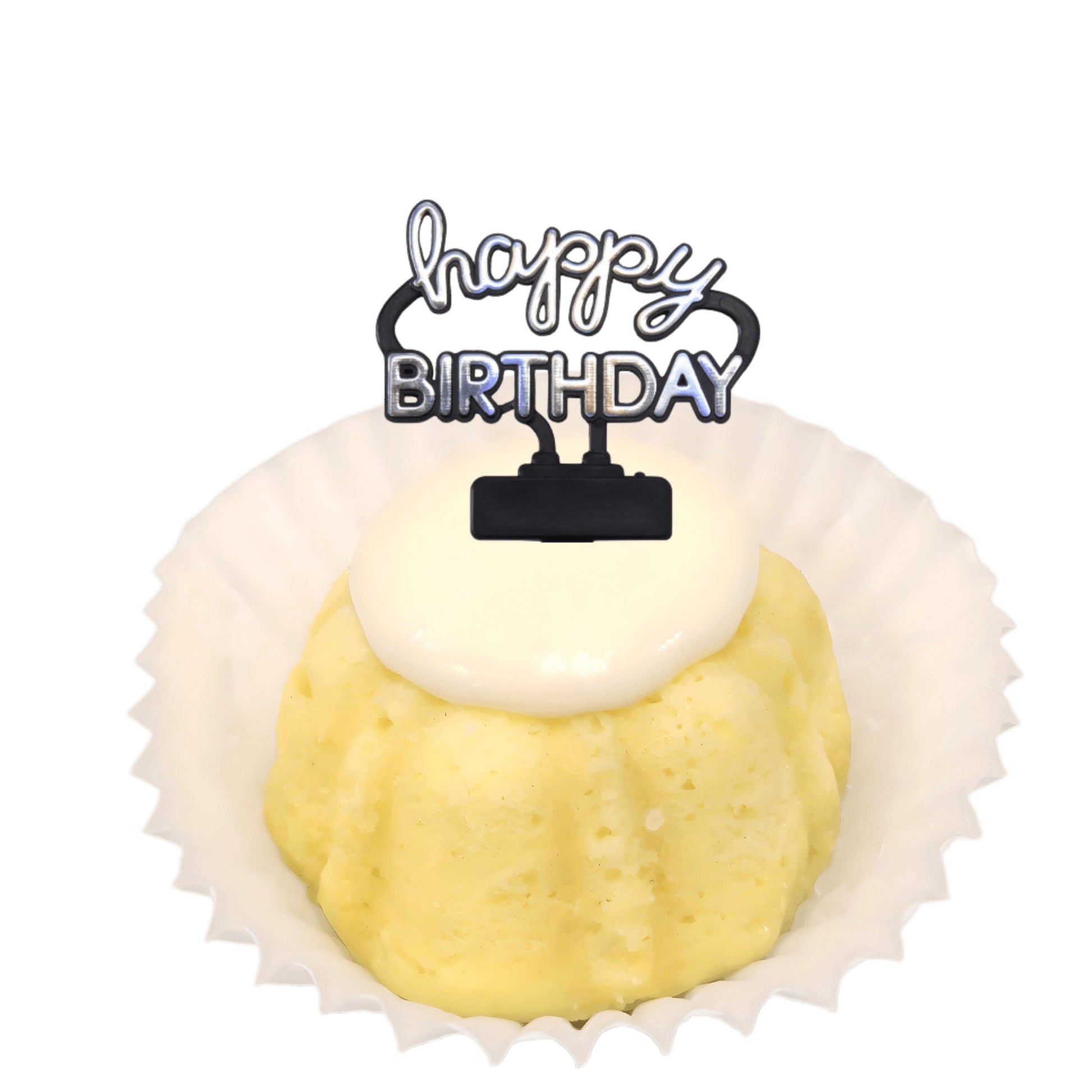 Lemon Squeeze "HAPPY BIRTHDAY" Neon Sign Bitty Bundts