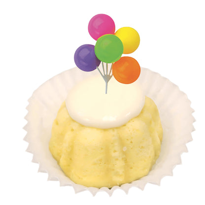 Lemon Squeeze Neon Balloon Cluster Bitty Bundts