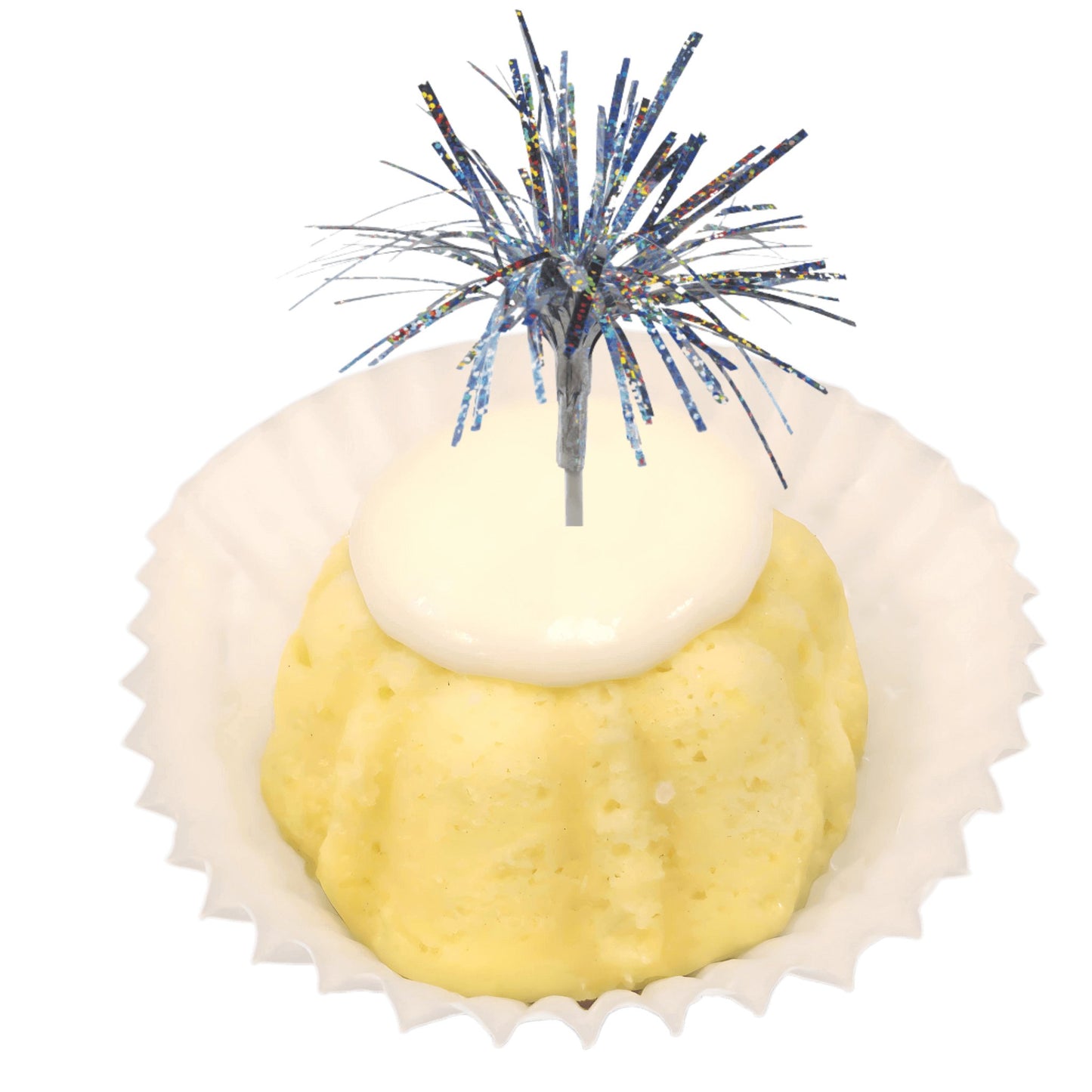 Lemon Squeeze Silver Sparkler Bitty Bundts