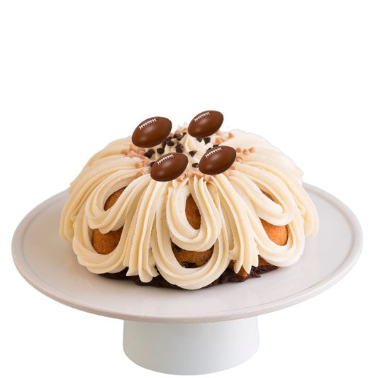 Peanut Butter Cup | Football Bundt Cake