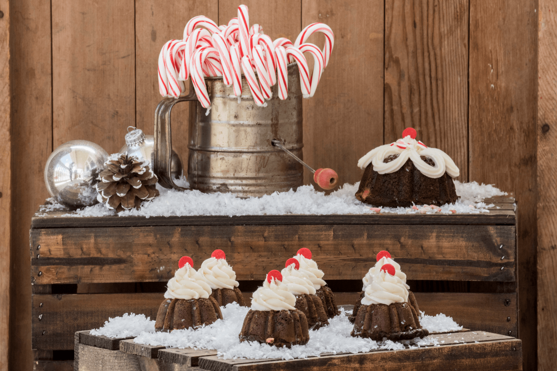 PEPPERMINT PATTY BUNDT CAKES