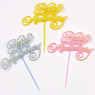 Pick, Large with Ribbon/Tulle