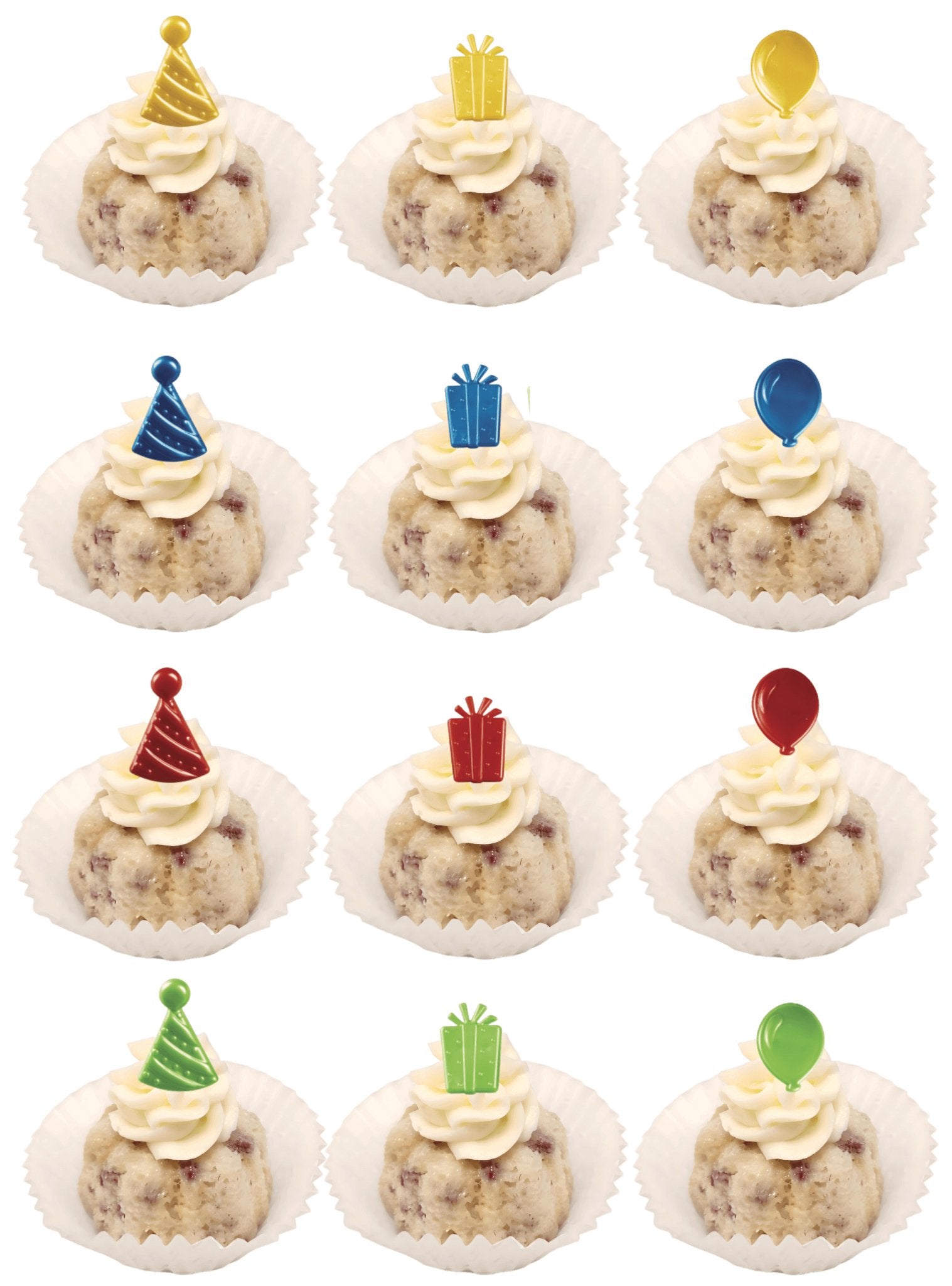 Raspberry Truffle Birthday Icons Bundtcake Rings Bitty Bundts