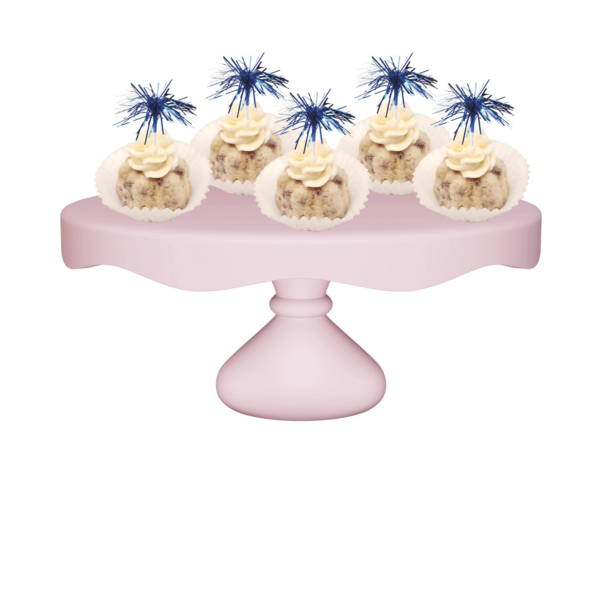 Raspberry Truffle Blue Sparkler Bitty Bundts