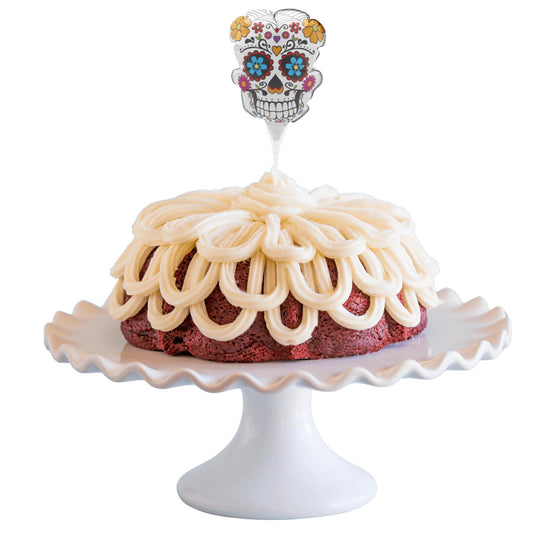 Raspberry Truffle Inflatable Día de los Muertos Anagram® Bundt